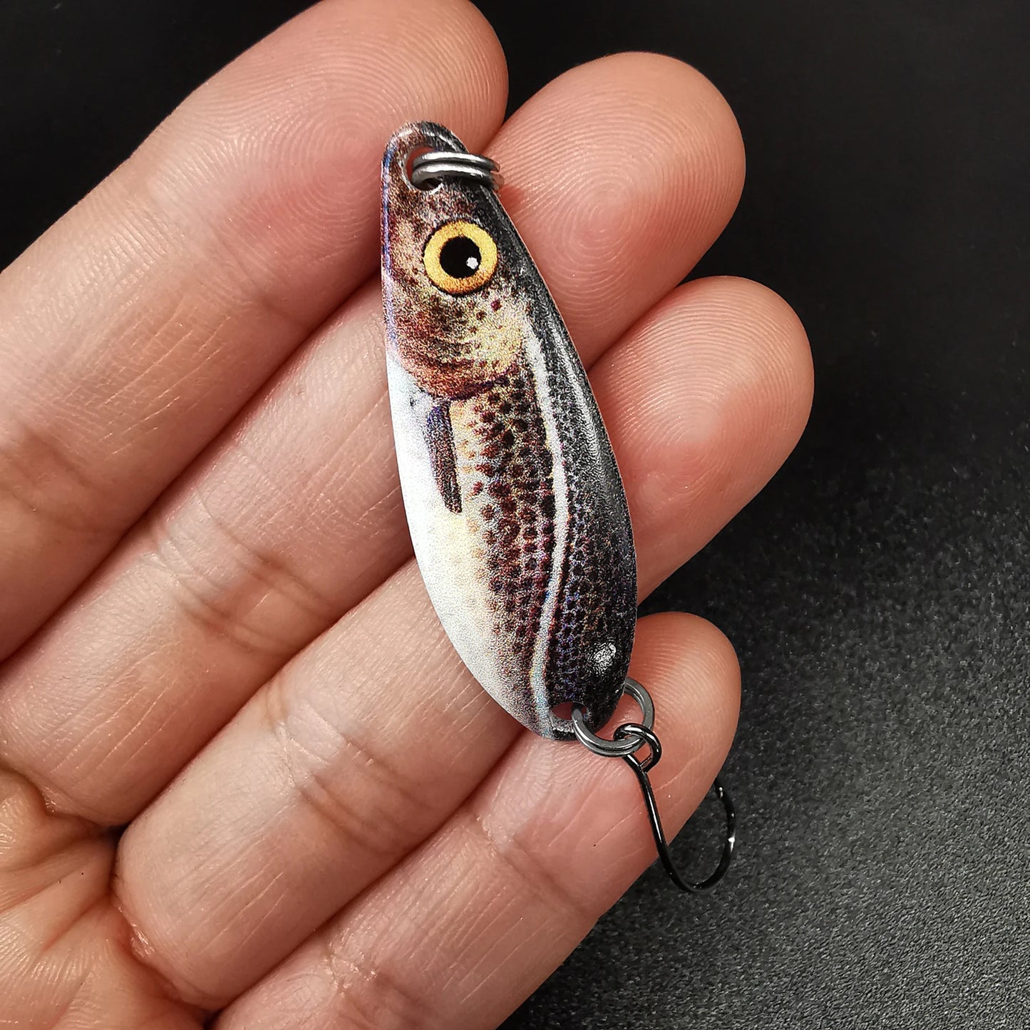 ANFS 1pc/5pc 5g Casting Spoon - Metal Fishing Lure