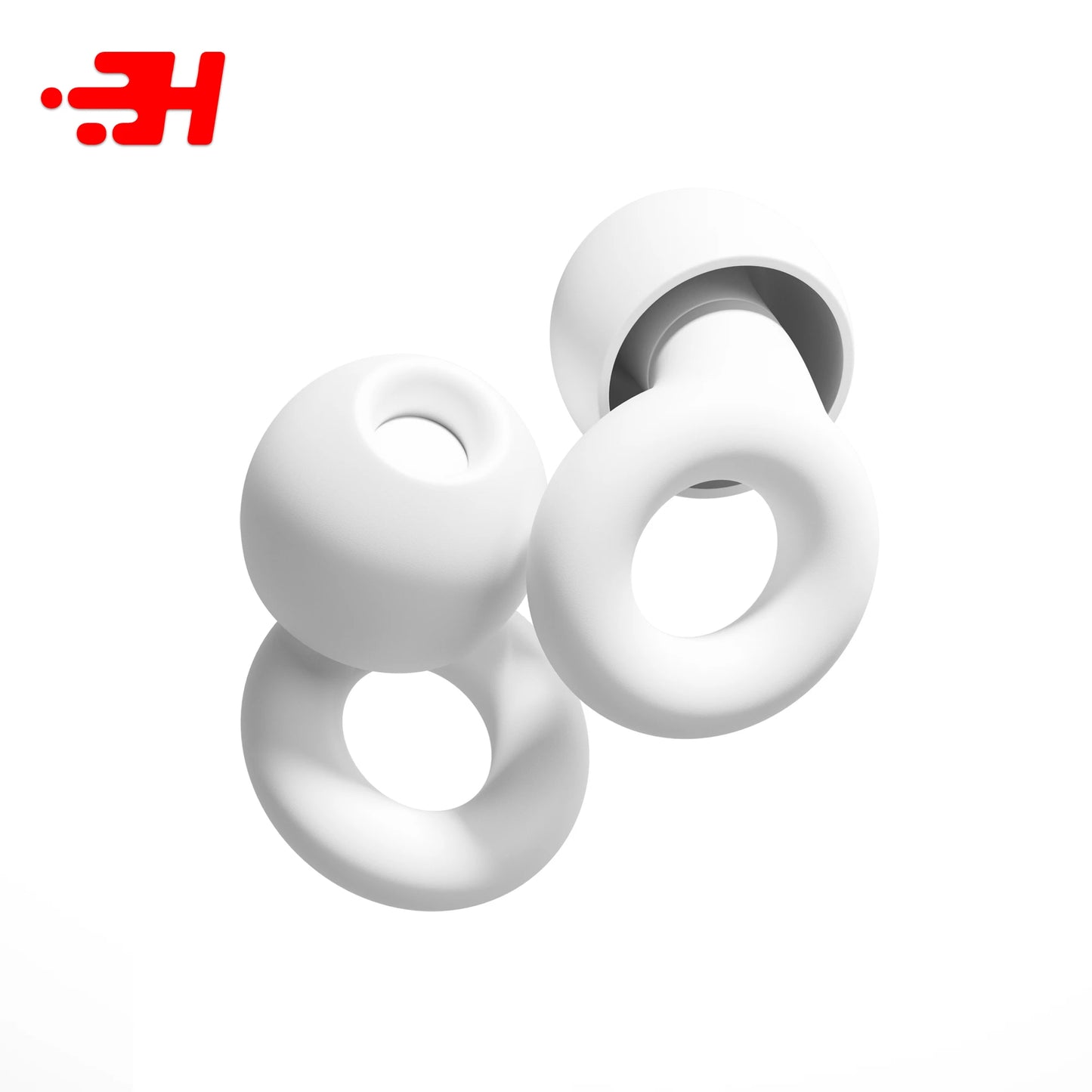 Loop Super Soft Silicone Ear Plugs – Reusable Hearing Protection for Noise Reduction 8 Ear Tips in XS/S/M/L
