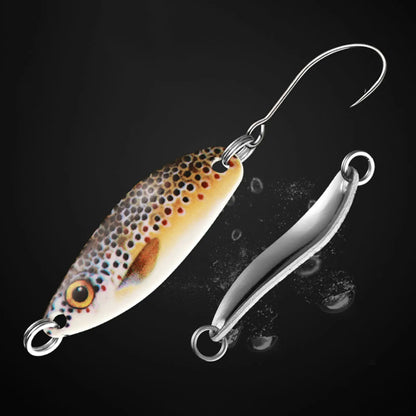 ANFS 1pc/5pc 5g Casting Spoon - Metal Fishing Lure