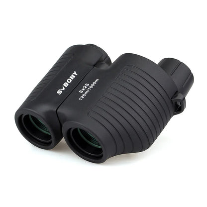 SVBONY SV10/SV10S 8x25 Compact Binoculars - Fixed Focus, Multi-coated Porro Prism Lenses