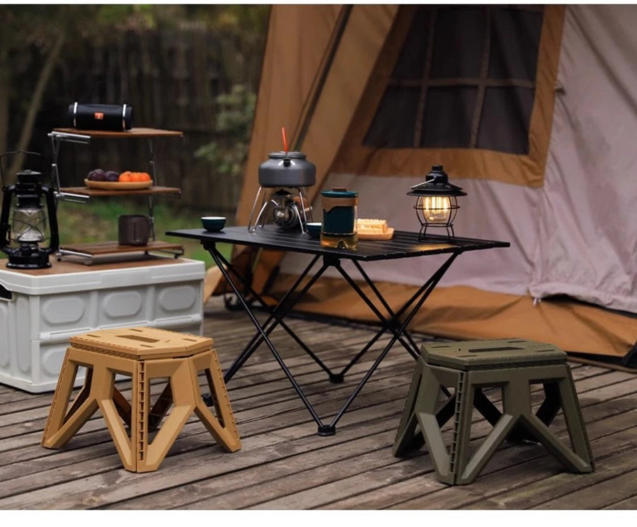 Folding Camping Table - Portable Compact Ultralight Aluminum Camp Table & Bag