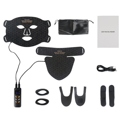 Near-Infrared LED Face Light Mask - 460nm, 590nm, 630nm, 850nm Spectrum Light