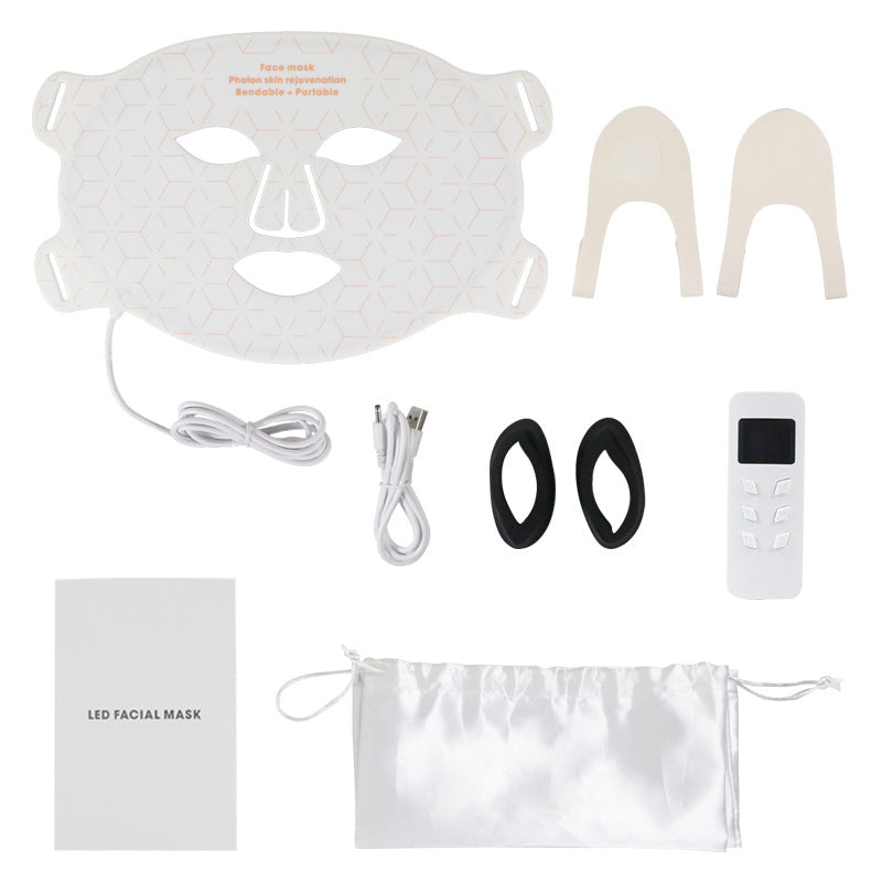 Near-Infrared LED Face Light Mask - 460nm, 590nm, 630nm, 850nm Spectrum Light